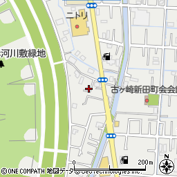 千葉県松戸市古ケ崎2450周辺の地図