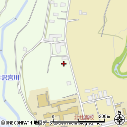 山梨県北杜市長坂町渋沢1012周辺の地図