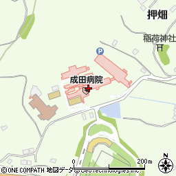 総合医療センター成田病院（鳳生会）周辺の地図