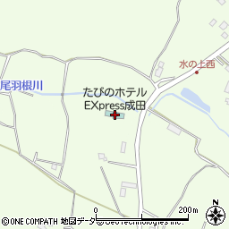 千葉県成田市新田161周辺の地図