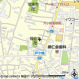 埼玉県三郷市戸ヶ崎2160周辺の地図