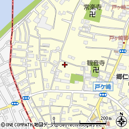 埼玉県三郷市戸ヶ崎3209周辺の地図