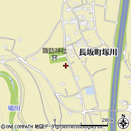 山梨県北杜市長坂町塚川2440周辺の地図