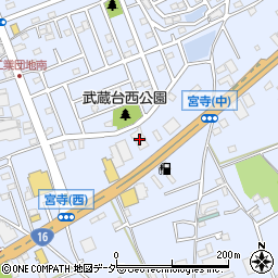 東和モータース販売埼玉入間店周辺の地図