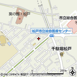 千葉県松戸市千駄堀1556周辺の地図