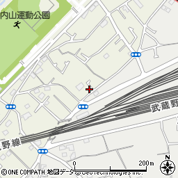 東京都清瀬市下宿3丁目1060周辺の地図