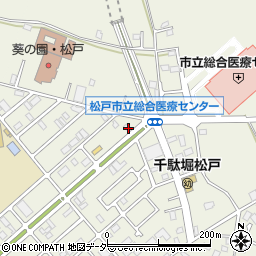千葉県松戸市千駄堀1559周辺の地図