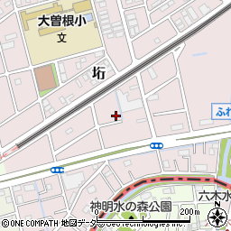 〒340-0824 埼玉県八潮市垳の地図