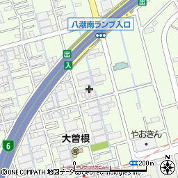埼玉県八潮市大曽根1545周辺の地図