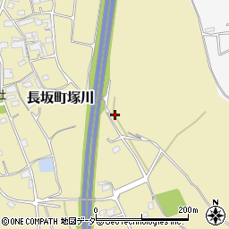 山梨県北杜市長坂町塚川1840周辺の地図