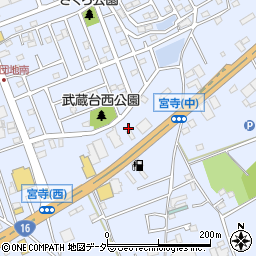 埼玉県入間市宮寺2784周辺の地図