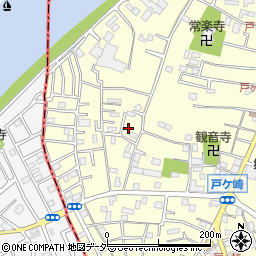 埼玉県三郷市戸ヶ崎3187周辺の地図