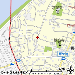 埼玉県三郷市戸ヶ崎3189周辺の地図