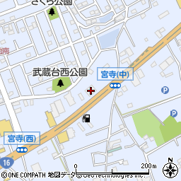 埼玉県入間市宮寺2783周辺の地図