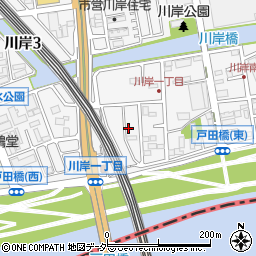 カーサ戸田公園周辺の地図