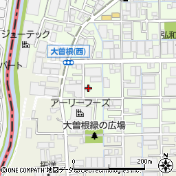 埼玉県八潮市大曽根1319-3周辺の地図