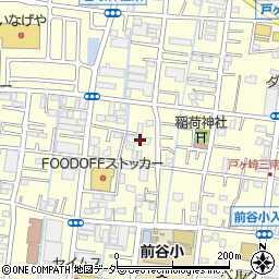 埼玉県三郷市戸ヶ崎2丁目429周辺の地図