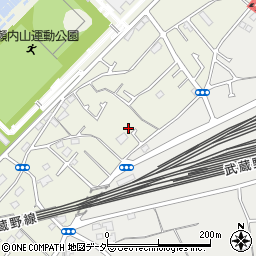東京都清瀬市下宿3丁目1060-5周辺の地図