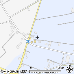 千葉県香取市大角773周辺の地図