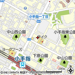 小手指学院珠算・パソコン教室周辺の地図