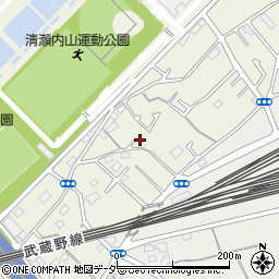 東京都清瀬市下宿3丁目1067周辺の地図