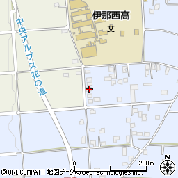 長野県伊那市西春近105周辺の地図