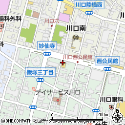 ローソン・スリーエフ川口飯塚三丁目店周辺の地図
