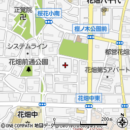 東京都足立区花畑2丁目周辺の地図