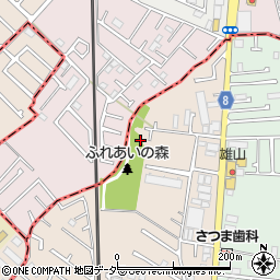 西佐津間公園周辺の地図