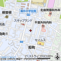 埼玉県川口市原町6-12周辺の地図