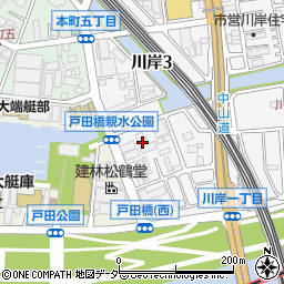 ベリスタ戸田公園周辺の地図