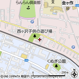 千葉県松戸市金ケ作404-77周辺の地図