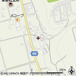 長野県伊那市東春近中殿島4061-1周辺の地図