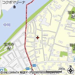 埼玉県三郷市戸ヶ崎3178-19周辺の地図