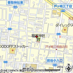 埼玉県三郷市戸ヶ崎2丁目493-2周辺の地図