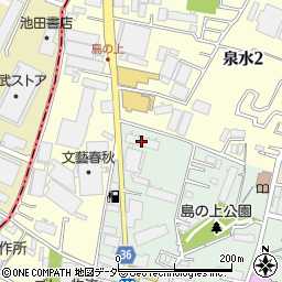 コスモシティ朝霞台周辺の地図