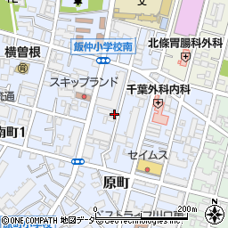 埼玉県川口市原町6-11周辺の地図