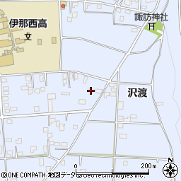 長野県伊那市西春近4815周辺の地図