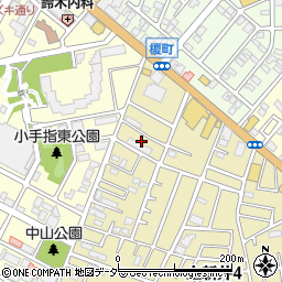 埼玉県所沢市上新井4丁目50周辺の地図