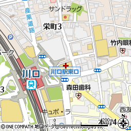 Zoff川口キャスティ店 周辺の地図