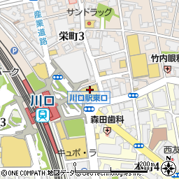 Zoff川口キャスティ店 周辺の地図