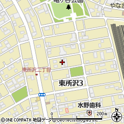 東所沢サニーコート周辺の地図