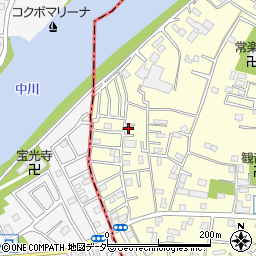 埼玉県三郷市戸ヶ崎3178-8周辺の地図
