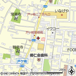埼玉県三郷市戸ヶ崎2丁目284周辺の地図