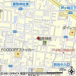 埼玉県三郷市戸ヶ崎2丁目487周辺の地図