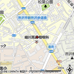 ＨＡＩＲ＆ＭＡＫＥ　ＥＡＲＴＨ新所沢店周辺の地図