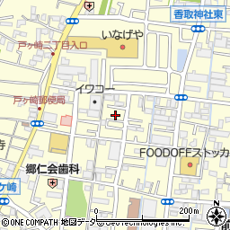 埼玉県三郷市戸ヶ崎2丁目325周辺の地図