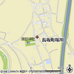 山梨県北杜市長坂町塚川2084周辺の地図