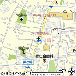 埼玉県三郷市戸ヶ崎2181周辺の地図
