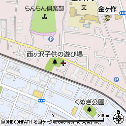 千葉県松戸市金ケ作404-88周辺の地図